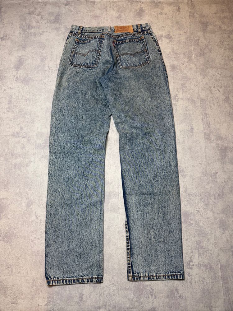 Vintage Levis Baby Blue Denim Pants Classic Usa Casual Basic