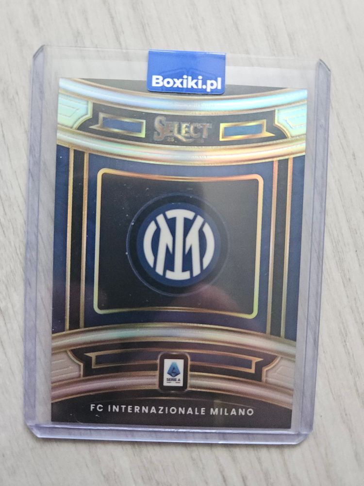 Panini 2025-26 Panini Select Serie A Team Badge Inter Case Hit product image
