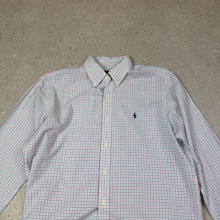 Ralph Lauren Shirt Large White Multicoloured