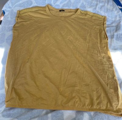 Yellow Sleeveless Top