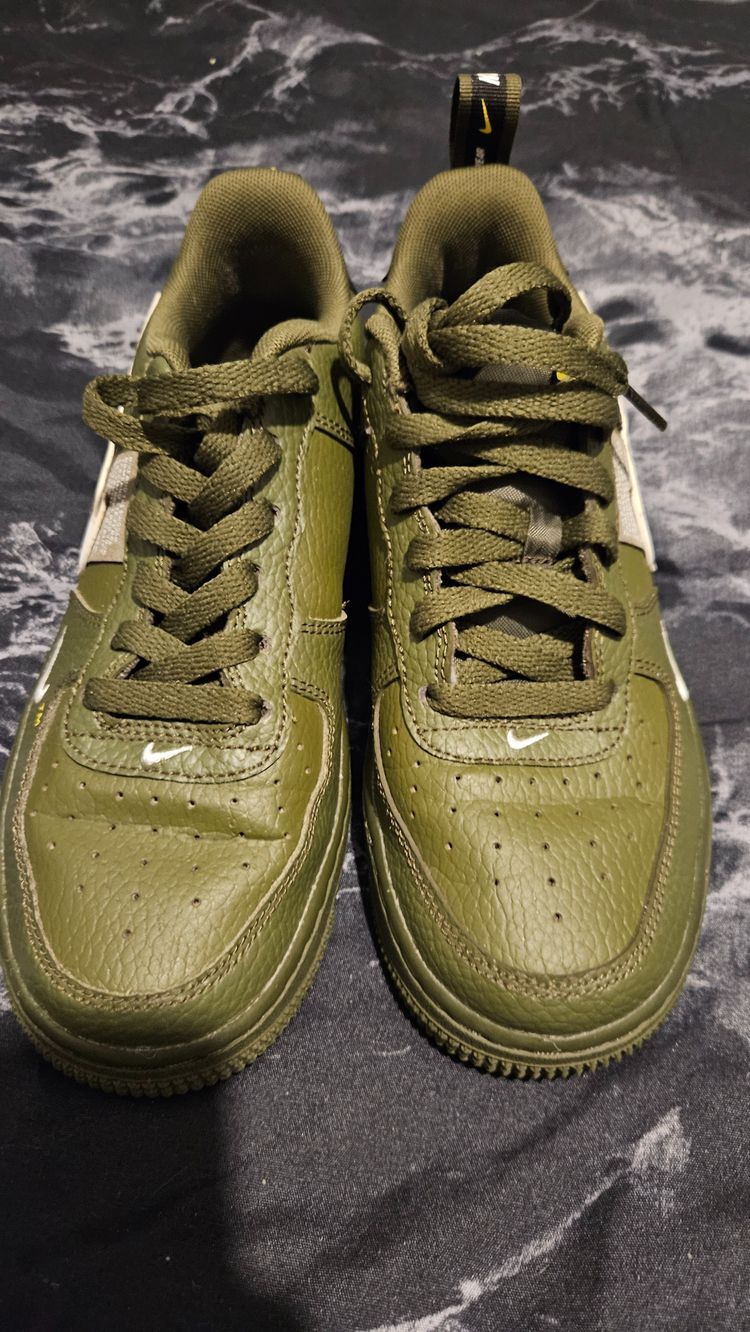 Nike Green Sneakers airforce 1 utility 