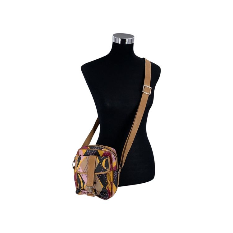 Dior Cloth Crossbody Bag Argyle Graphic Print image 6