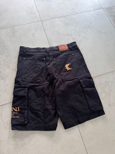 Black Cargo Shorts karl kani