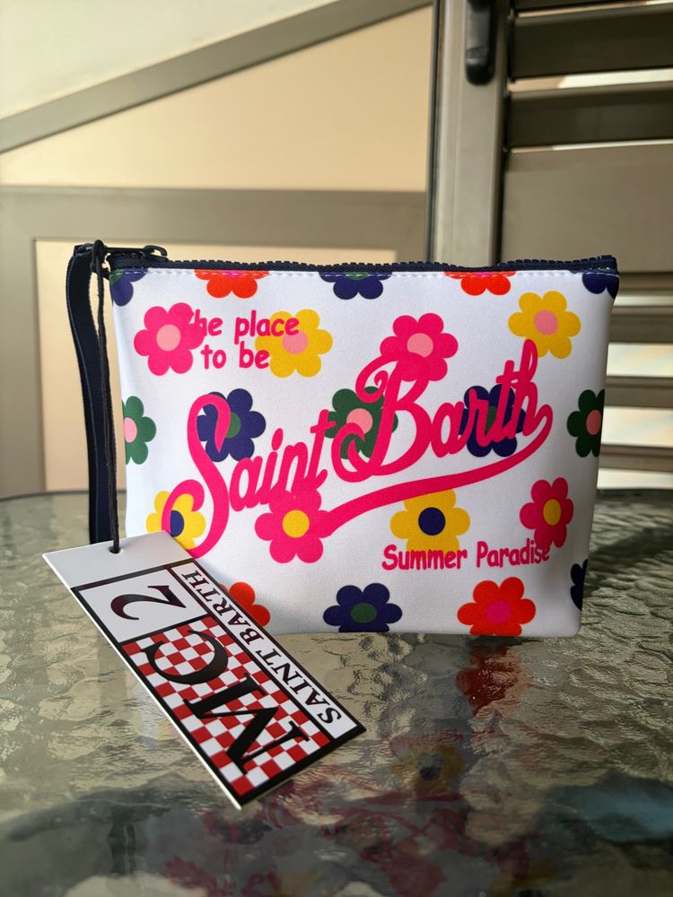 Immagine di Saint Barth Floral Print Pouch 2