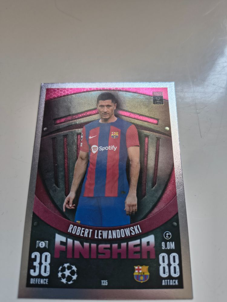 Other Robert Lewandowski Finisher Football Trading Card product image