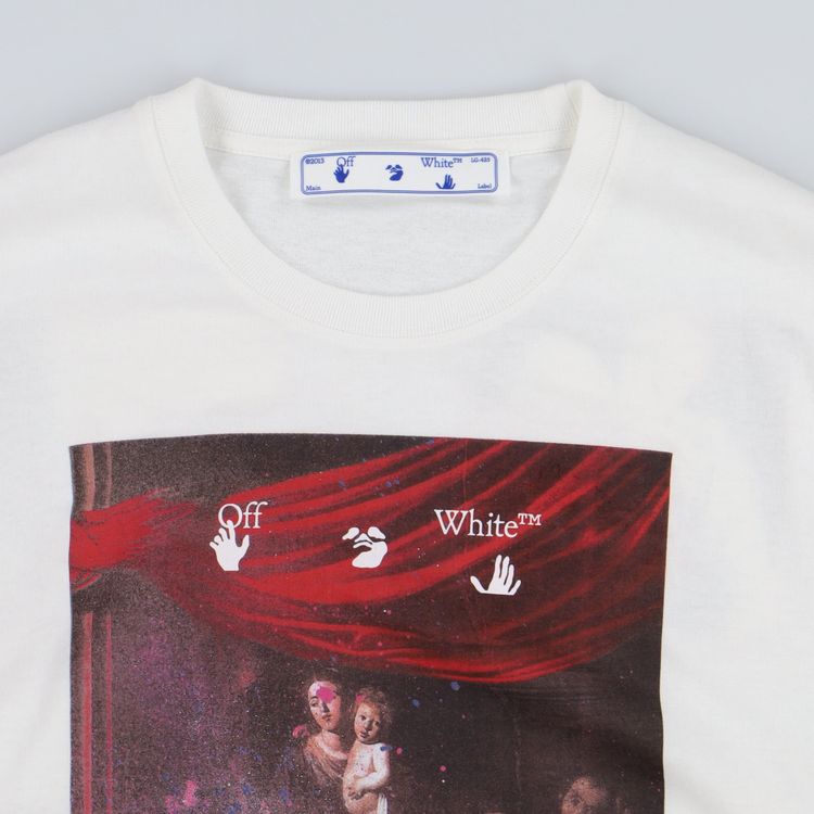 Off-White White Sprayed Caravaggio Arrows Long Sleeve T-Shirt image 8