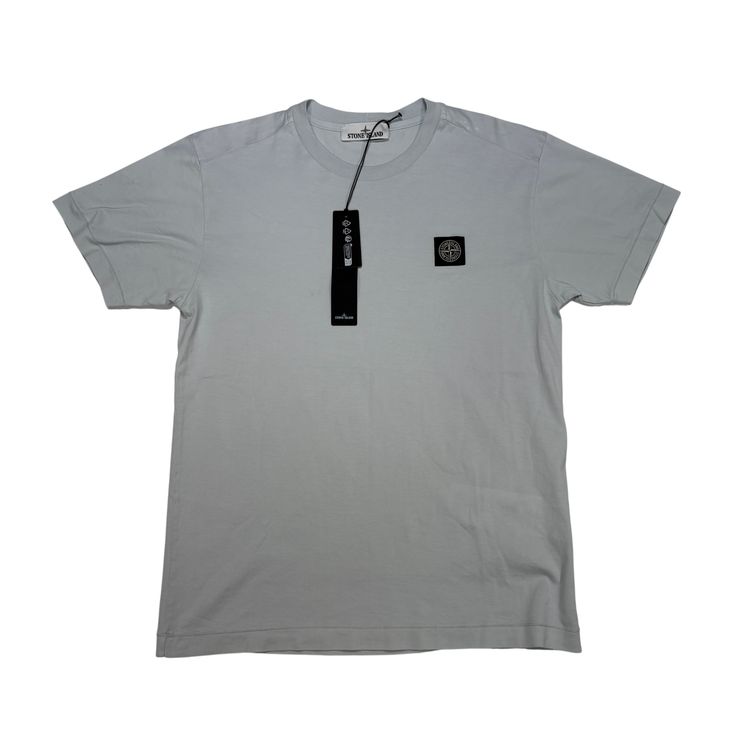 Stone Island Logo Patch Grey T-shirt