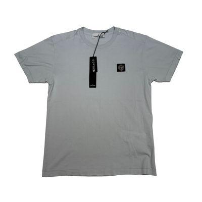 Stone Island Logo Patch Grey T-shirt