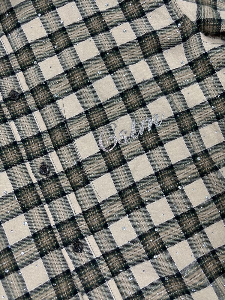 Plaid Button-Up Shirt 2