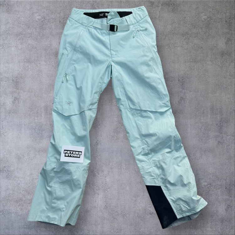 Arc'teryx Gore-Tex Ski Trousers Women's Size 4 White Waterproof Snow Pants RRP £350 image 1