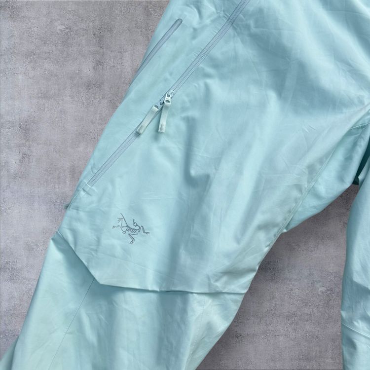 Arc'teryx Gore-Tex Ski Trousers Women's Size 4 White Waterproof Snow Pants RRP £350 image 2