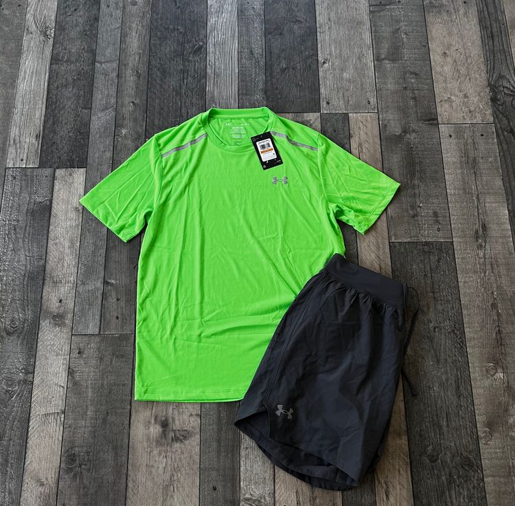 UA Short Set ‘Hyper Neon Green’
