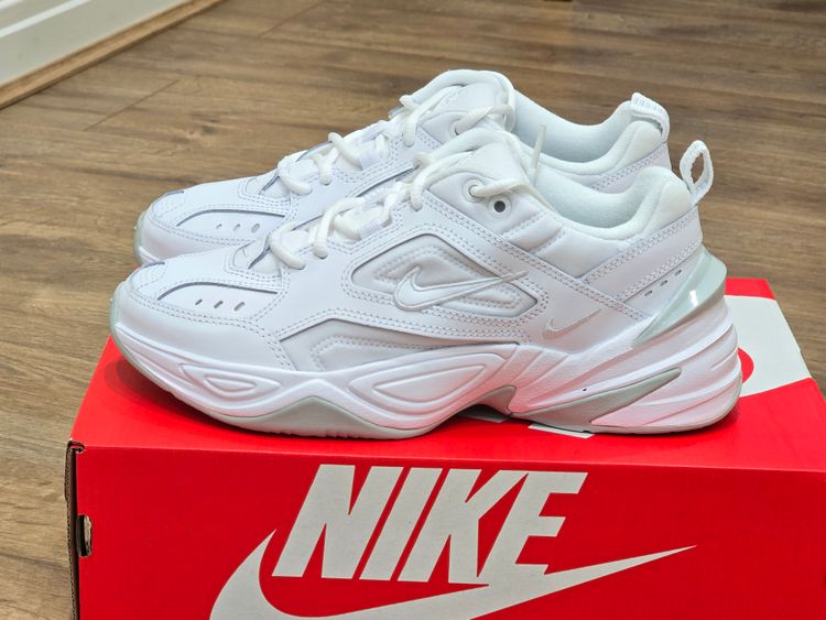 Nike Nike 4 M2K Tekno Sneakers AO3108-100 Nike 6 M2K Tekno White Grey Frauen Sneaker Vintage Damen Turnschuhe🔥 product image