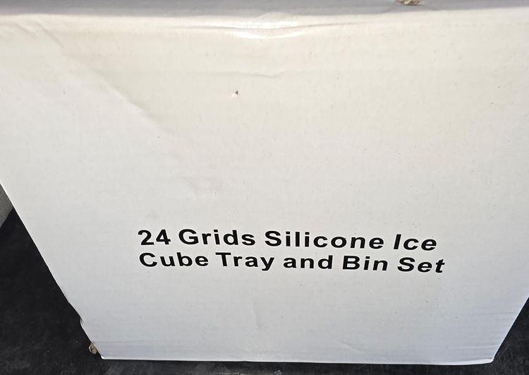 Set 24 Grids Silicone Ice Cube Tray And Bin Set product image