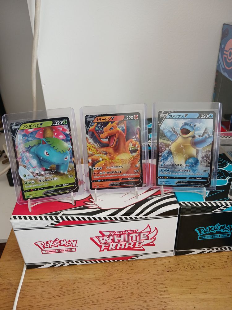 Immagine di Venusaur , charizard , blastoise Japanese cards 1