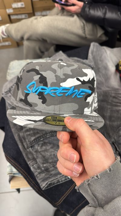 Supreme Camo Cap