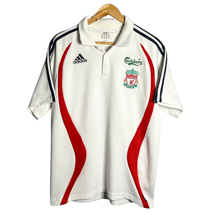 Adidas Originals 2006-07 Liverpool Polo Shirt - M product image
