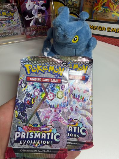 2x Prismatic Evolutions Booster Packs