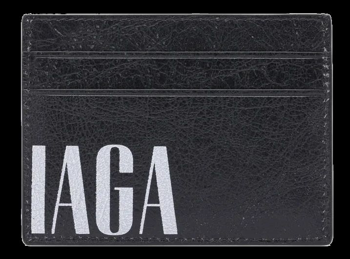 Balenciaga Editor Card Holder Black image 3