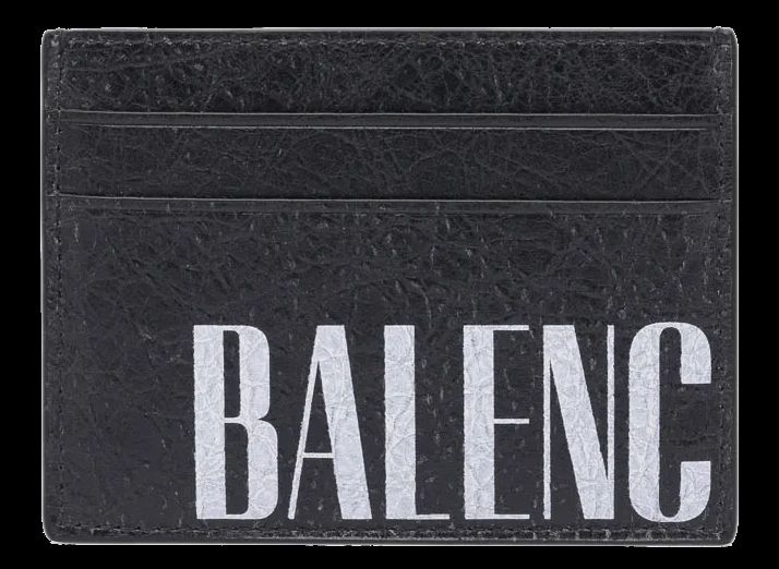 Balenciaga Editor Card Holder Black image 1