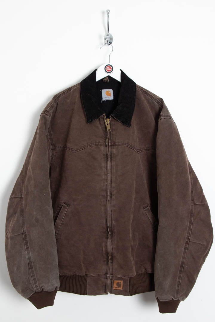 Carhartt J09 Duck Canvas Santa Fe Jacket (L) image 1