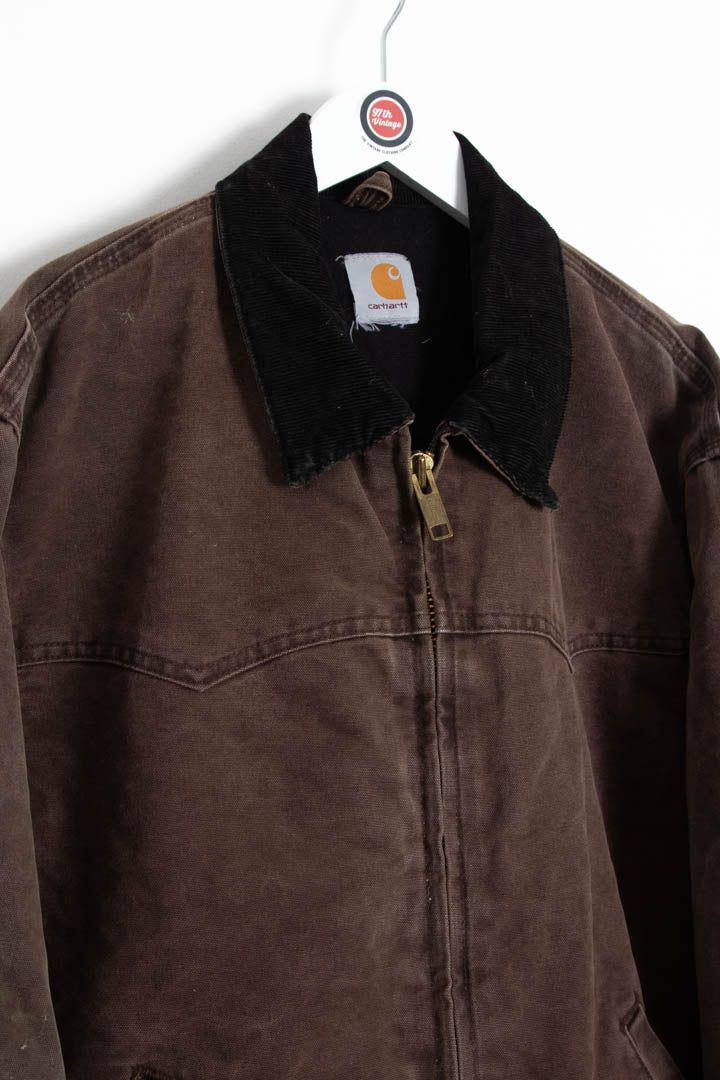 Carhartt J09 Duck Canvas Santa Fe Jacket (L) image 5