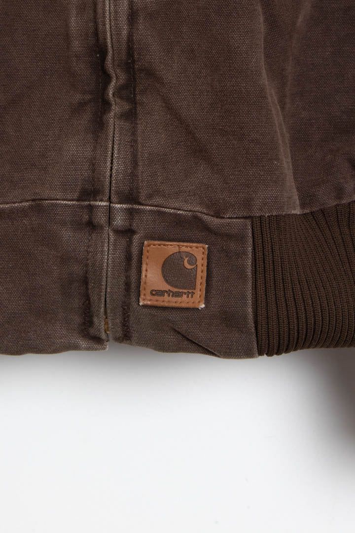Carhartt J09 Duck Canvas Santa Fe Jacket (L) image 4