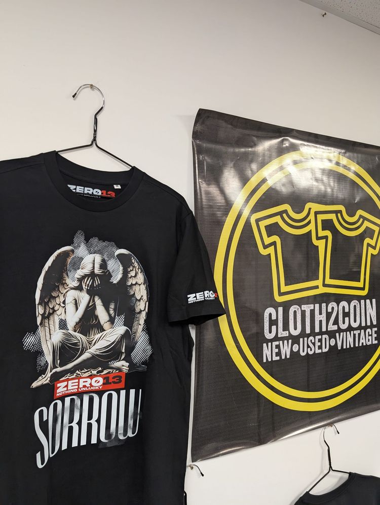 Zero13 Sorrow & Silent, 1off Black t shirt, new, all sizes 