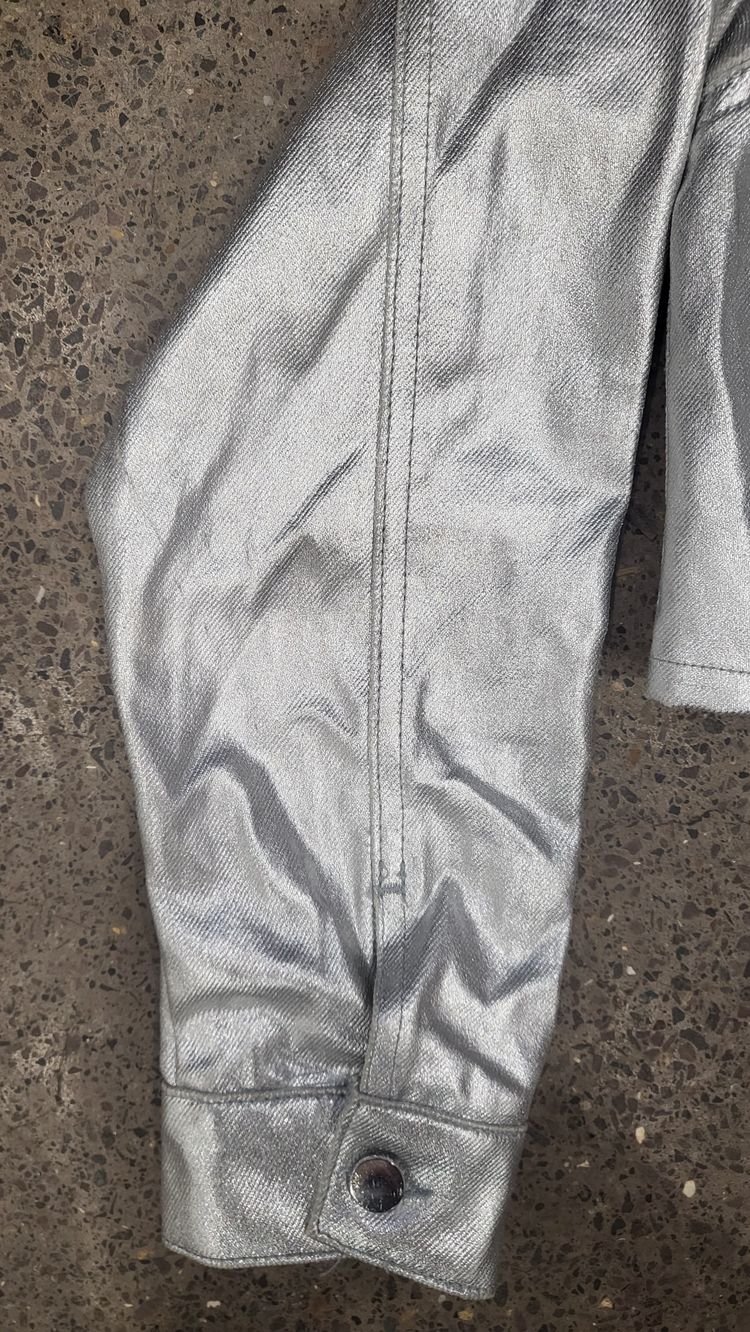 Immagine di Zara Silver Cropped Jacket 6