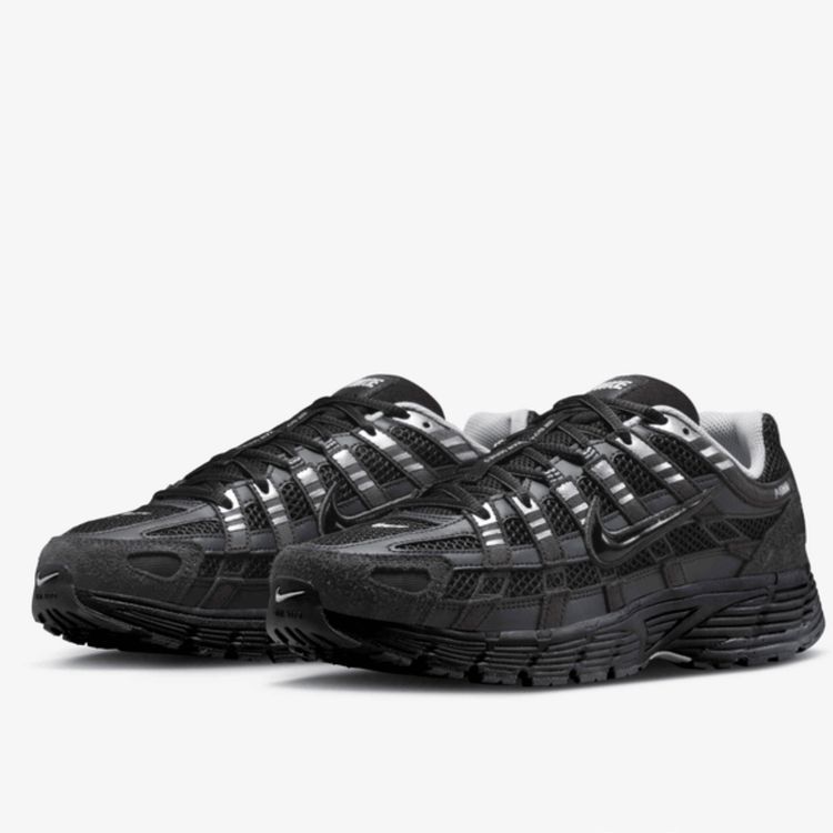 Nike P-6000 Suede Anthracite Black Chrome Metallic Silver “Brand New - Verified TikTok Shop” 3