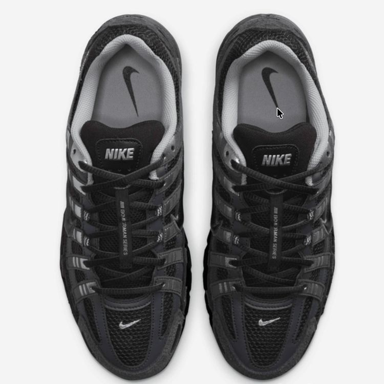 Nike P-6000 Suede Anthracite Black Chrome Metallic Silver “Brand New - Verified TikTok Shop” 2