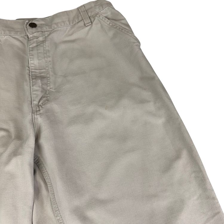 Carhartt Workwear Carpenter Trousers Cream imagen 5