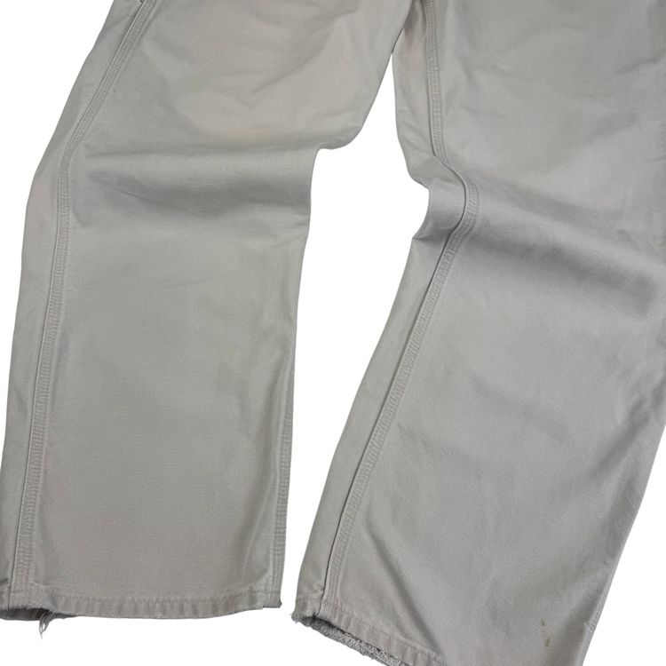 Carhartt Workwear Carpenter Trousers Cream imagen 6