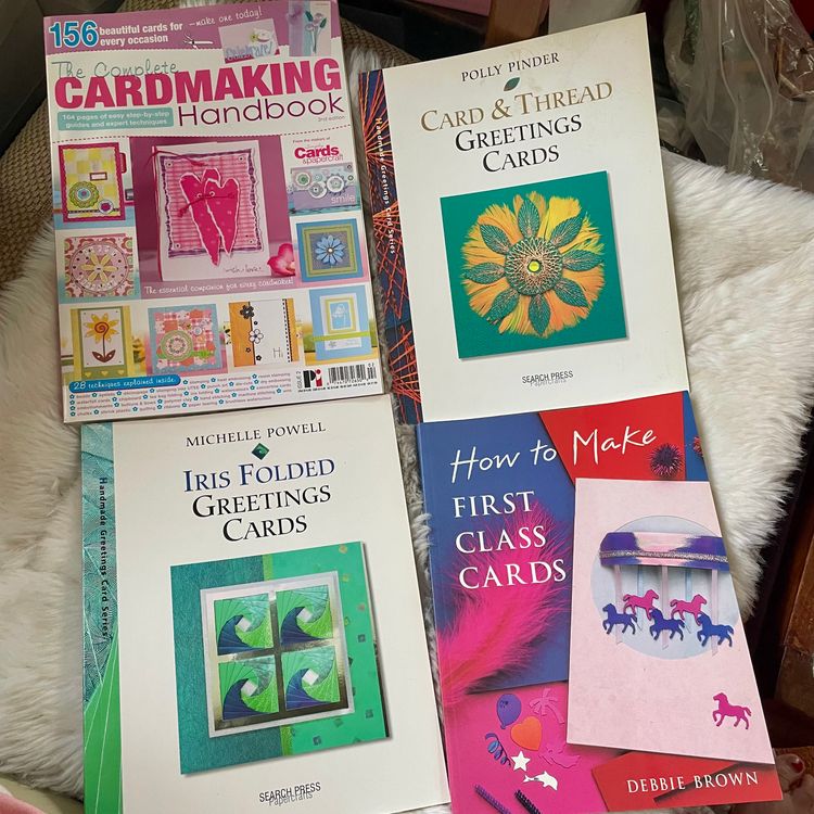 Other Bundle of 4 DIY Greeting Cards Making Pattern Design Craft Books & Magazine product image