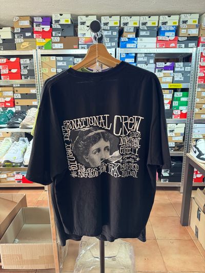 Stussy Victoria Tee Black - Cropped - SS26