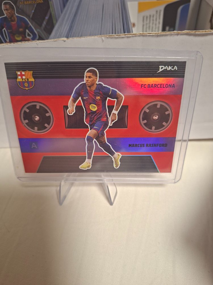 Fc Barcelona Marcus Rashford numerada daka Collectible Card
