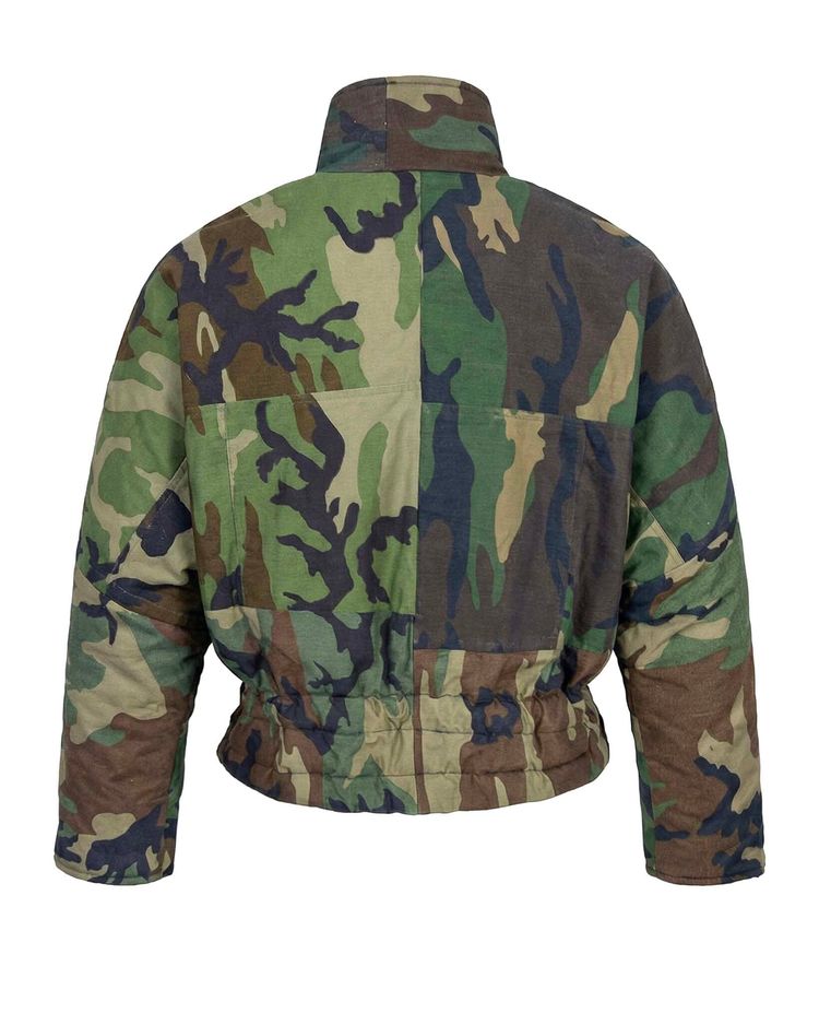 Anorak Patchwork Camouflage Jacket 2
