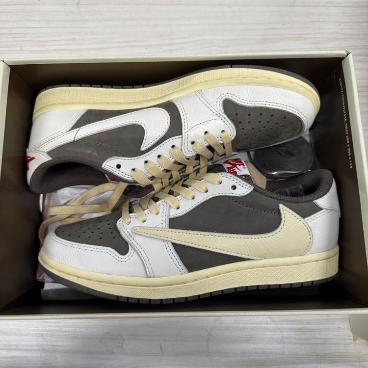 UK 6 (40) Travis Scott Jordan 1 Low Reverse Mocha (worn once) 