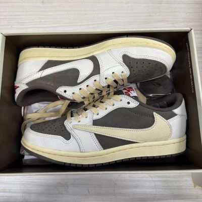 UK 6 (40) Travis Scott Jordan 1 Low Reverse Mocha (worn once)
