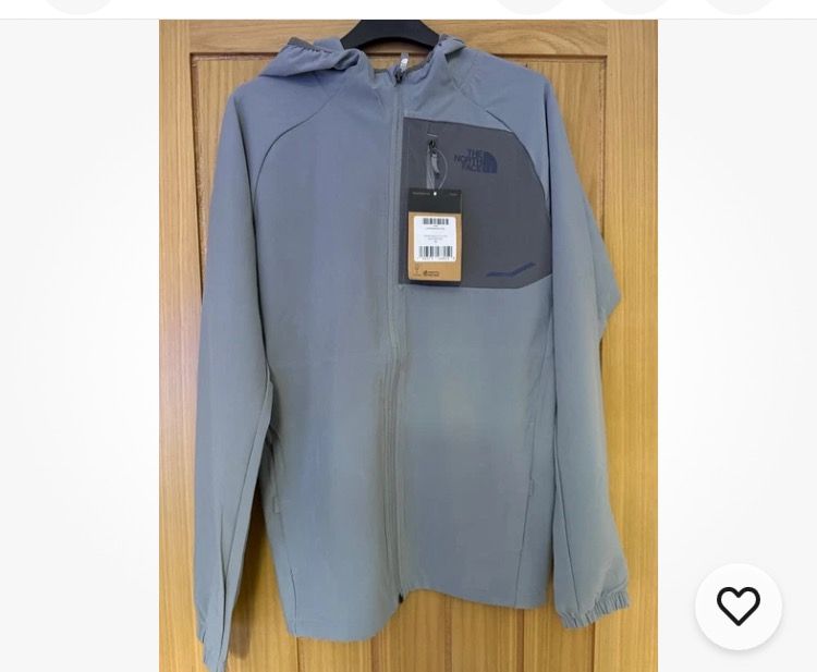 North face XXL fits S M MENS WINDBREAKER image 1