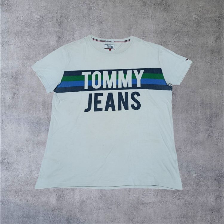 Tommy Jeans White T-Shirt (L) 
