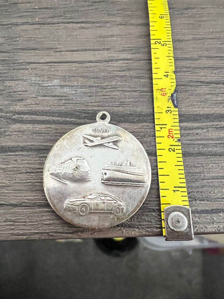 Silver Medallion Pendant image 3