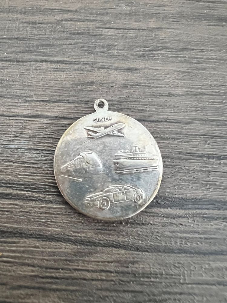 Silver Medallion Pendant image 2