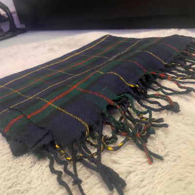 Burberry checkered scarf