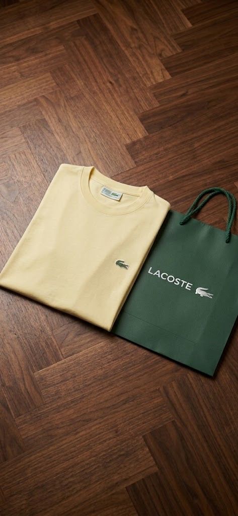 Lacoste Yellow Sweatshirt