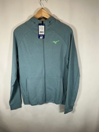 Mizuno Blue Zip-Up Hoodie