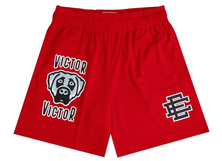 ERIC EMANUEL X VICTOR VICTOR EE BASIC SHORT 'RED'