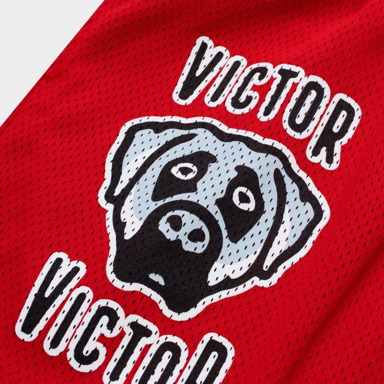 ERIC EMANUEL X VICTOR VICTOR EE BASIC SHORT 'RED' obraz 4