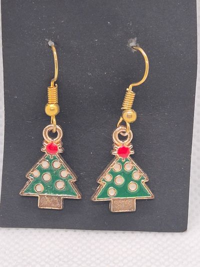 Christmas Tree Earrings