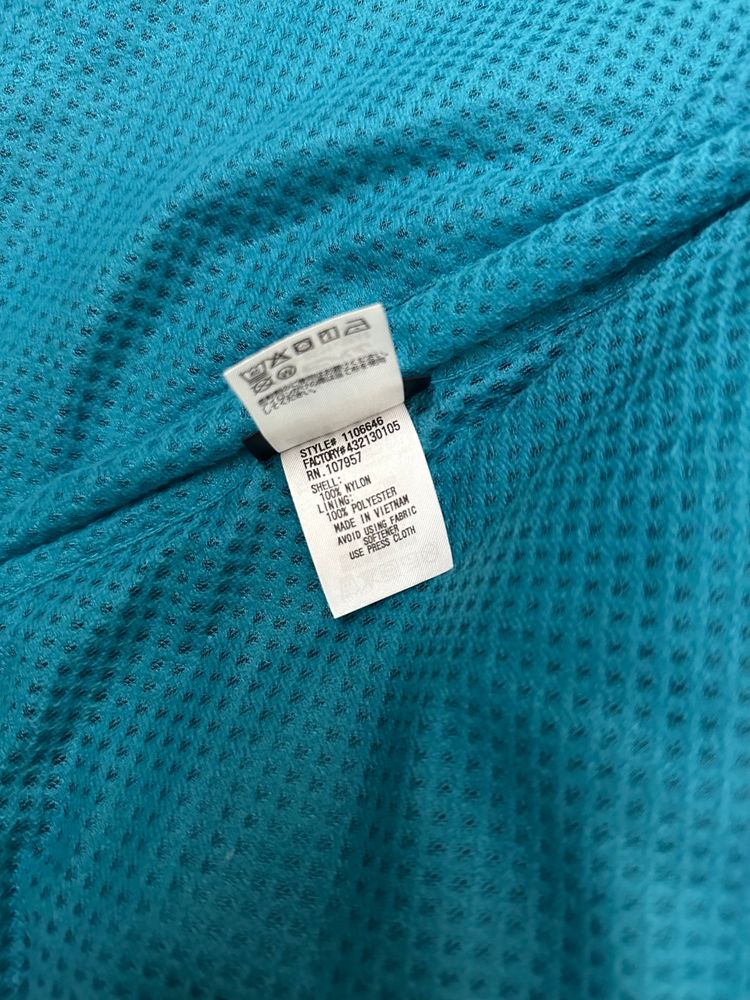 Montbell Light Shell Hooded Jacket Blue Packable Women's M Medium image 6